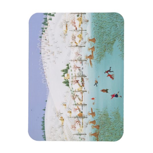 Op het Bevroren meer van 1987 Magneet (Verticaal)