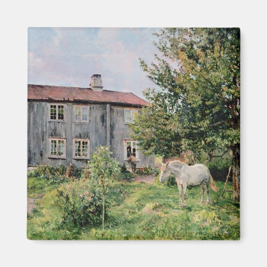 Op het Boerderij, 1889 Magneet (Voorkant)