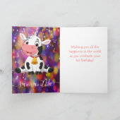 Op het Boerderij 1e verjaardag Kaart (Binnen)