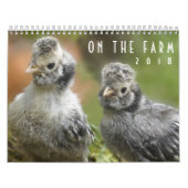 Op het Boerderij 2018 kalender voor leefbare wilde (Hoes)