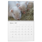 Op het Boerderij 2018 kalender voor leefbare wilde (Feb 2027)