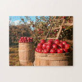 Op het Boerderij Apple Orchard Trees Countryside F Legpuzzel (Horizontaal)