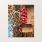 Op het Boerderij Apple Orchard Trees Countryside F Legpuzzel (Verticaal)