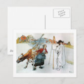 Op het Boerderij Briefkaart (Voorkant / Achterkant)