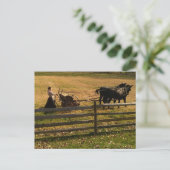 Op het Boerderij Briefkaart (Staand voorkant)