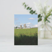 Op het Boerderij Briefkaart (Staand voorkant)