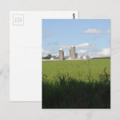 Op het Boerderij Briefkaart (Voorkant / Achterkant)