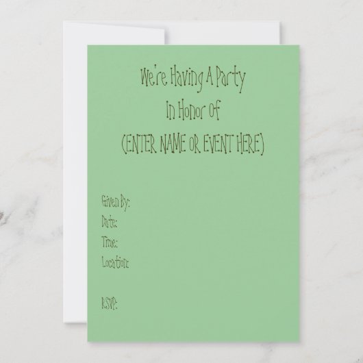 Op het Boerderij Kaart (Achterkant)