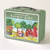 Op het Boerderij met de boer John en de dieren (Voorkant)