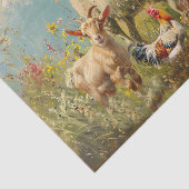 Op het Boerderij Tissuepapier (Detail)