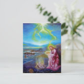 OP HET BRIEFKAART AAN ZEE (Staand voorkant)