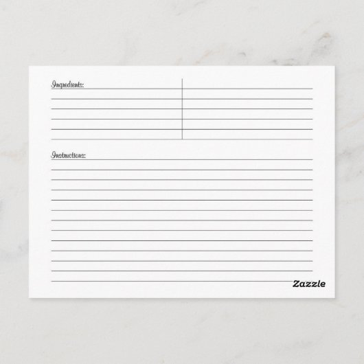 Op het Briefkaart Menu (Achterkant)