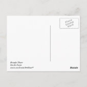 Op het Briefkaart van de Boerderij (Achterkant)