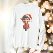 Op het! Christmas Elf Mannen T-shirt