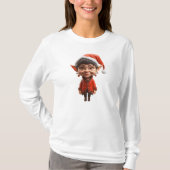 Op het! Christmas Elf Vrouwen T-shirt (Voorkant)