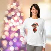 Op het! Christmas Elf Vrouwen T-shirt
