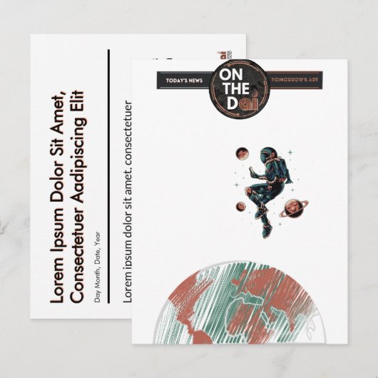 OP HET DAI NIEUWS BRIEFKAART (Voorkant / Achterkant)