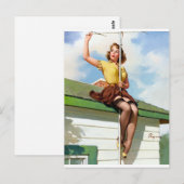 Op het dak briefkaart (Voorkant / Achterkant)