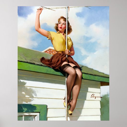 Op het dak poster (Voorkant)