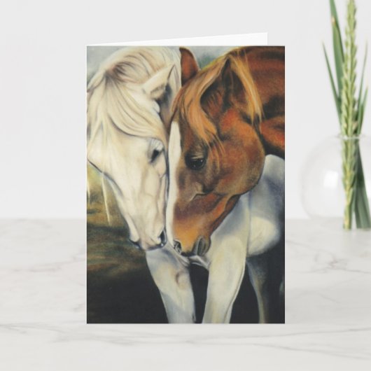 "Op het eerste gezicht" Valentijnsdag kaart (Voorkant)