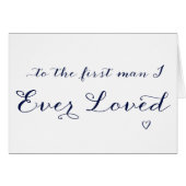 Op het eerste Man heb ik ooit van huwelijkskaart g (Voorkant Horizontaal)