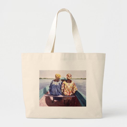 Op het eiland 1998 grote tote bag (Voorkant)