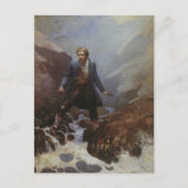 Op het eiland Earraid van N.C. Wyeth Sailors Briefkaart (Voorkant)