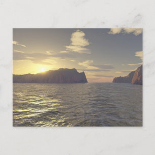 op het eind van de wereld briefkaart