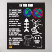 Op het einde poster (Voorkant)