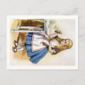 OP HET ETIKET STOND DAT IK DRINK WAS, DUS ALICE DE BRIEFKAART (Voorkant)