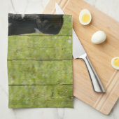 "OP HET GEBIED..." THEEDOEK (Quarter Fold)