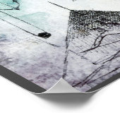 Op het gebied van de lucht poster (Hoek)