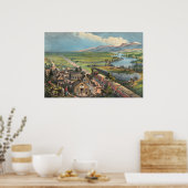 Op het gehele continent - FFB Palmer Fine Art Post Poster (Keuken)