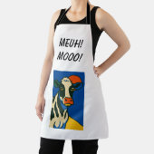 Op het gehele oppervlak bedrukte karkas schort (Insitu)