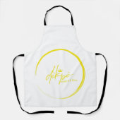 Op het gehele oppervlak bedrukte karkas schort (Voorkant)