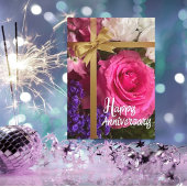 Op het gelukkige paar! Heerlijk Happy Jubileum Kaa Kaart