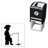 Op het Geviste gat Zelfinktende Stempel (In situ)