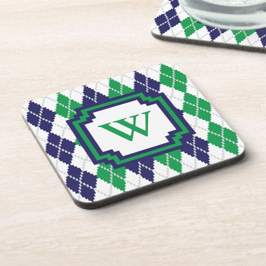 Op het Groene Onderzetter op het Argyle-plein (Linkerzijde)