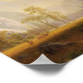 Op het hoogtepunt van de vallei van Yosemite - Alb Poster (Hoek)