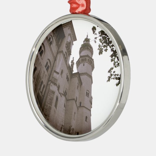 Op het kasteel metalen ornament (Links)