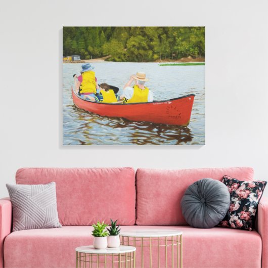 Op het Lake Canvas (Insitu (Woonkamer))
