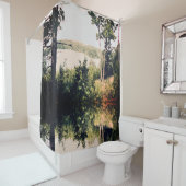 Op het meer douchegordijn (In situ)