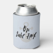 Op het meer Tijd Varen Zomer Blikjeskoeler (Blikje Voorkant)