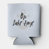 Op het meer Tijd Varen Zomer Blikjeskoeler (Voorkant)