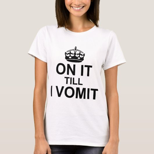 Op het moment dat ik eromheen ga - t-shirt (Voorkant)