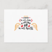 Op het moment in de bewapening a lifetime in our h aankondigingskaart (Voorkant)