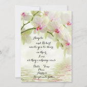 Op het moment van de huwelijksuitnodiging kaart (Voorkant)