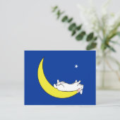 OP HET MOON BRIEFKAART (Staand voorkant)