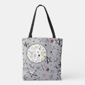 OP HET MOON TOTE BAG (Achterkant)