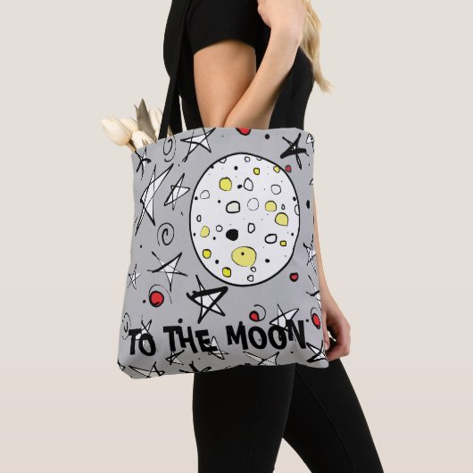 OP HET MOON TOTE BAG (Dichtbij)
